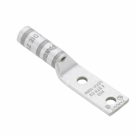 PANDUIT Lug Compression Connector, No.2 AWG LCCX2-38D-E